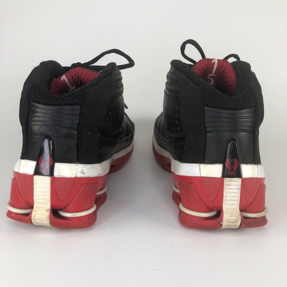 Nike Mens Shox VC 4 Basketball Shoes Black 310379-011 2004 Lace Up Mid Top 11.5M - Picture 6 of 12